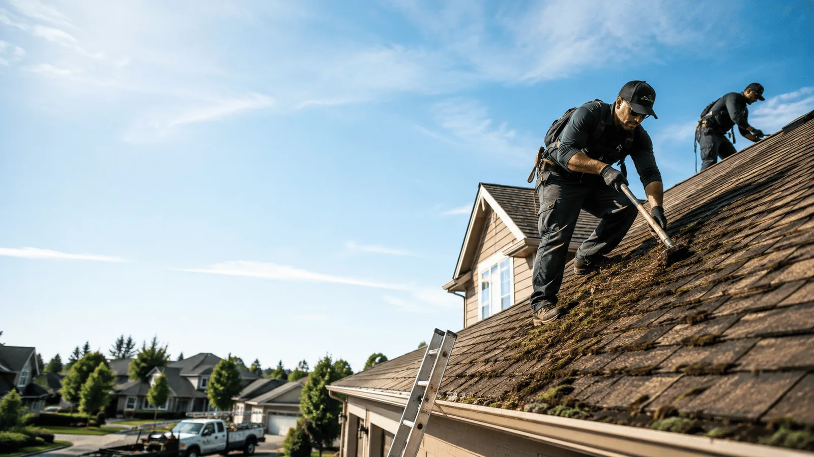 Roof Moss Removal in Colorado near me